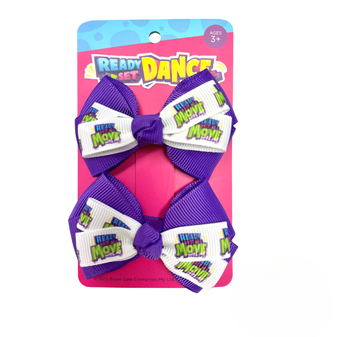 Purple hair bow | Ready Set Dance