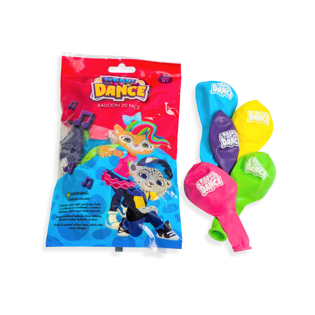 Wholesale balloons for Ready Set Dance events | Ready Set Dance