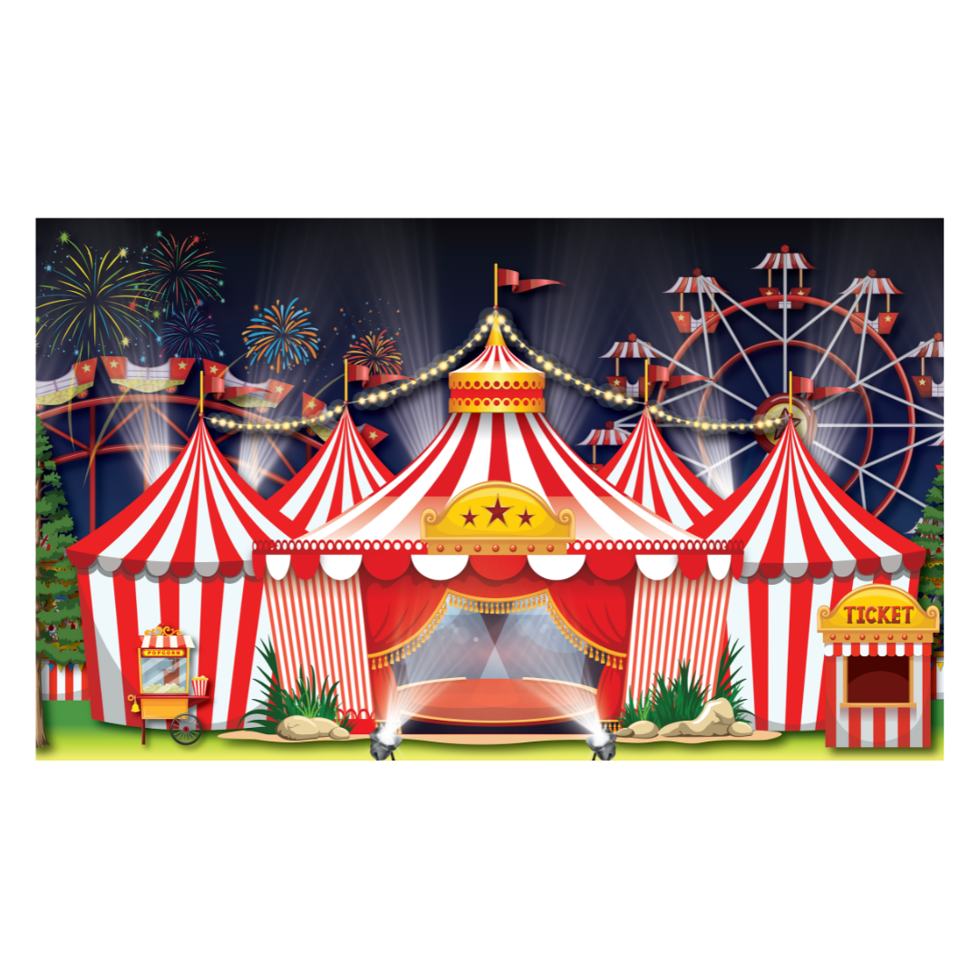 Concert Solutions - Backdrop Hire - Circus