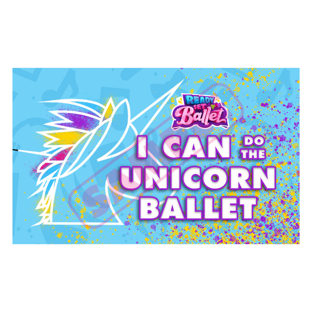 Milestone Card - Unicorn Ballet - Pack of 20