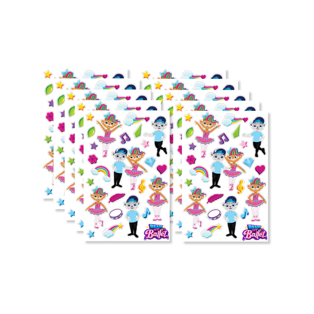 Puffy Sticker Sheet - RSB - Pack of 10