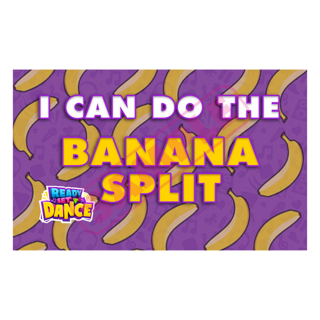 Milestone Card - Banana Split - Pack of 20