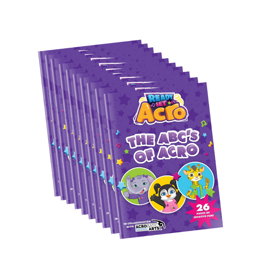 Colouring In Book - Ready Set Acro - Pack of 10