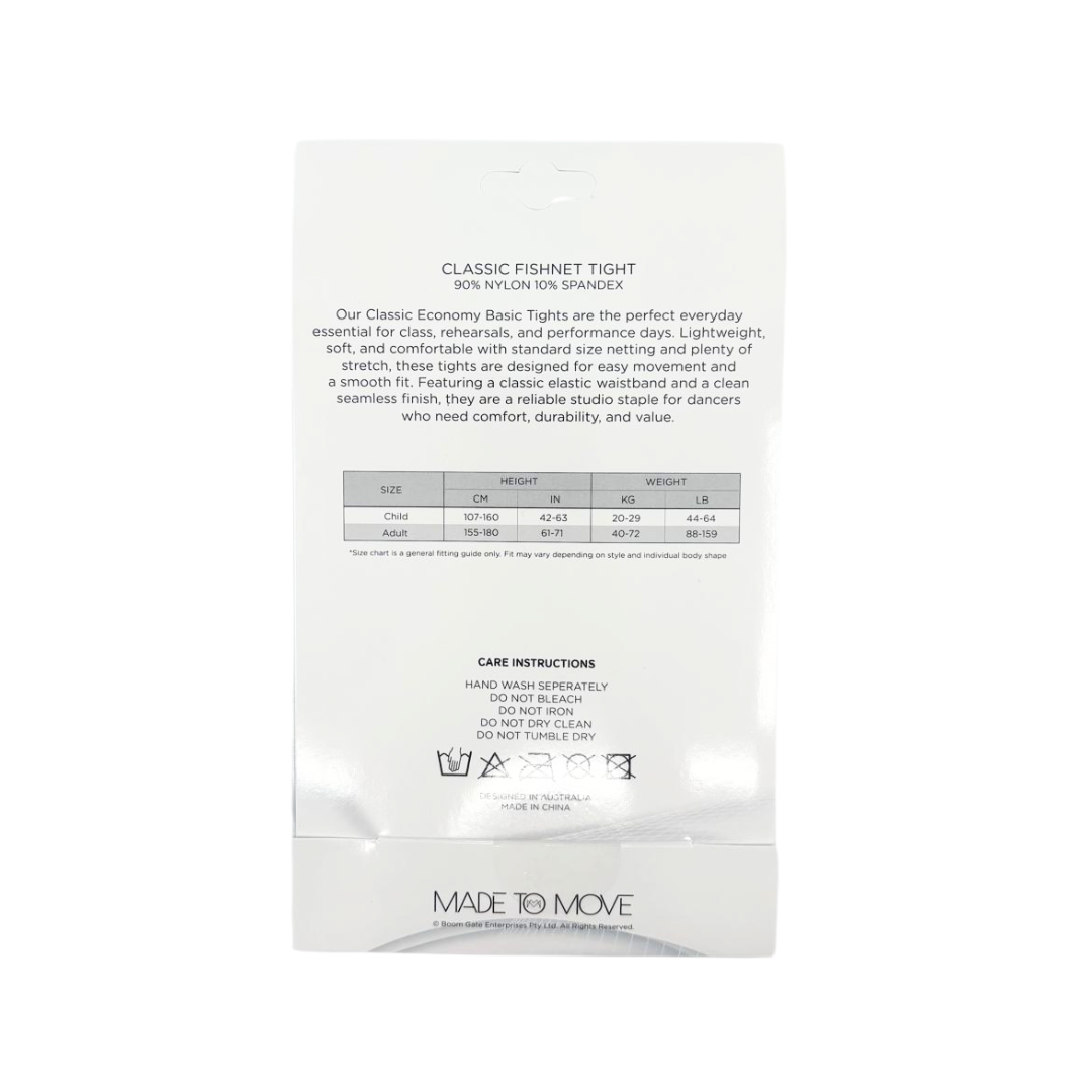 Stockings - Fishnet Tights - Black - Pack of 6