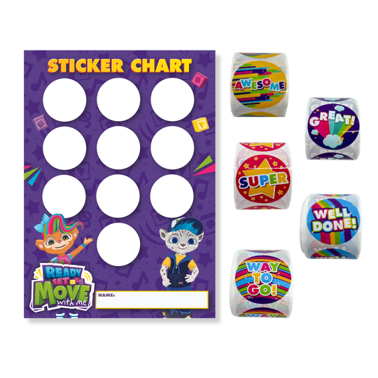 Sticker Chart Bundle - RSM – Ready Set Dance