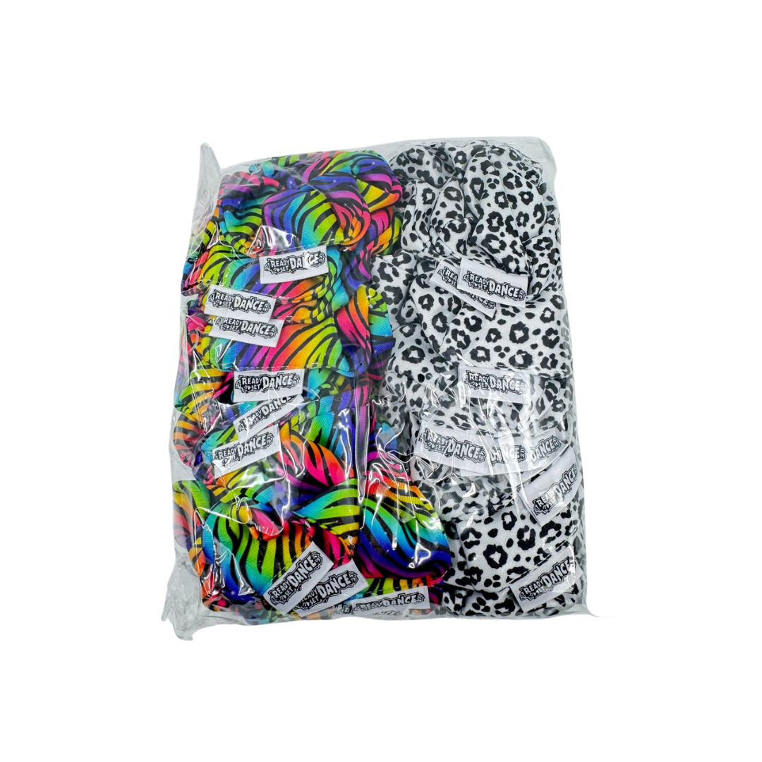 Twirl & Freeze Wrist Scrunchies - Pack of 20