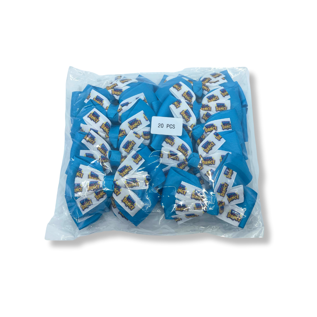 Hair Bow - Blue - Pack of 20