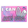 Milestone Card - Ballet Bunnies - Pink - Pack of 20