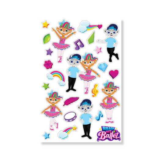 Puffy Sticker Sheet - RSB - Pack of 10